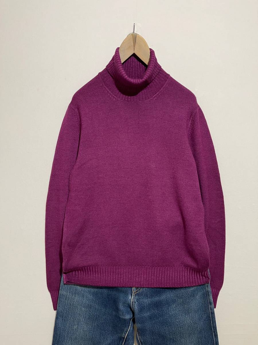 正規品，高品質 2-960 イタリー製 Gran Sasso ウール タートルニット サイズ48 ボルドー系(Lサイズ)｜売買されたオークション情報、yahooの商品情報をアーカイブ公開 - オークファン Lサイズ