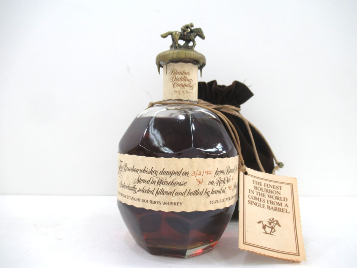 未開栓】ブラントン 92年ボトル バーボン 750ml 46.5%