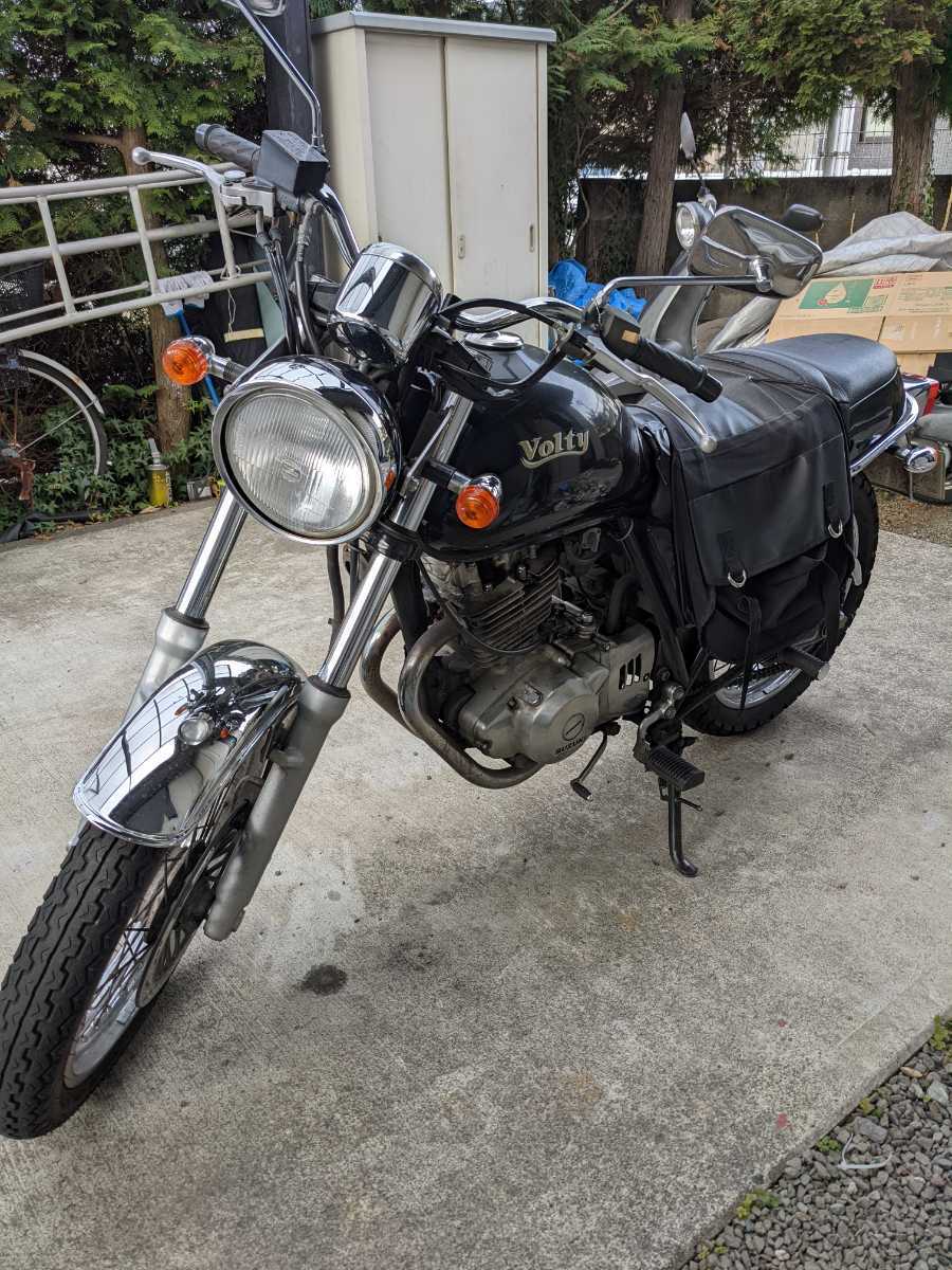SUZUKIボルティー250 NJ47A 1997年式、走行距離40957キロ、エンジン
