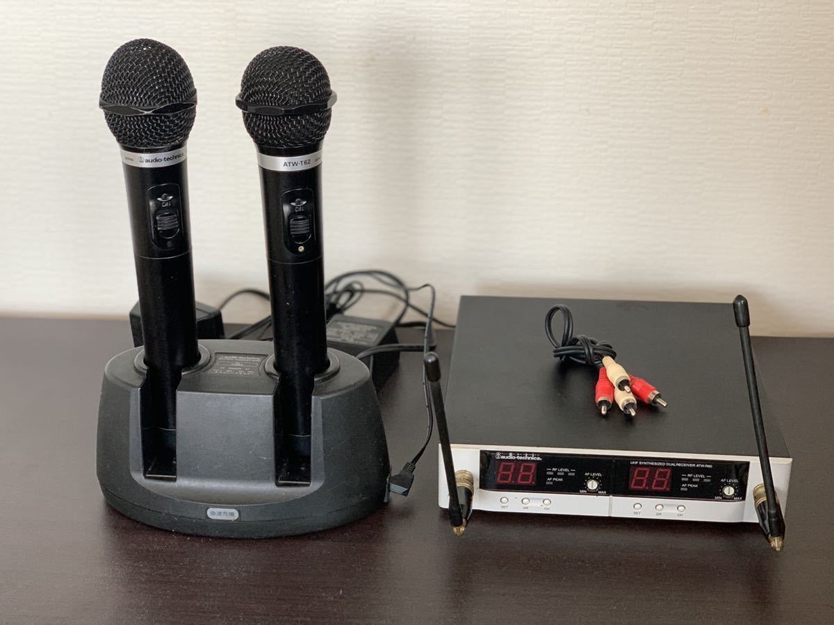 ATW-T62a ATW-R75a audio-technica 動作OK audio-technica⁄オーディオ