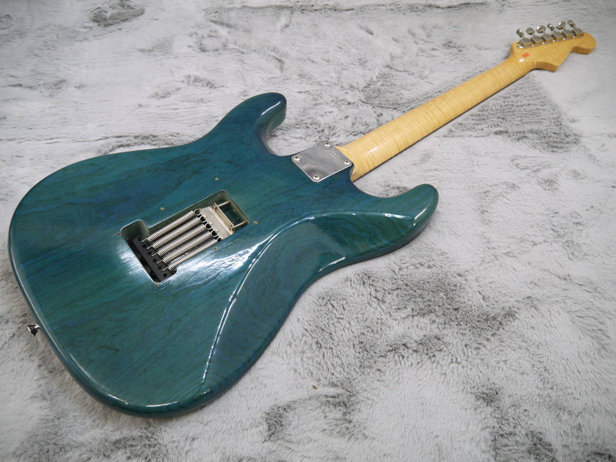 Temjin テムジン◇Ash/Quilt Maple, Reverse Head Stratocaster 