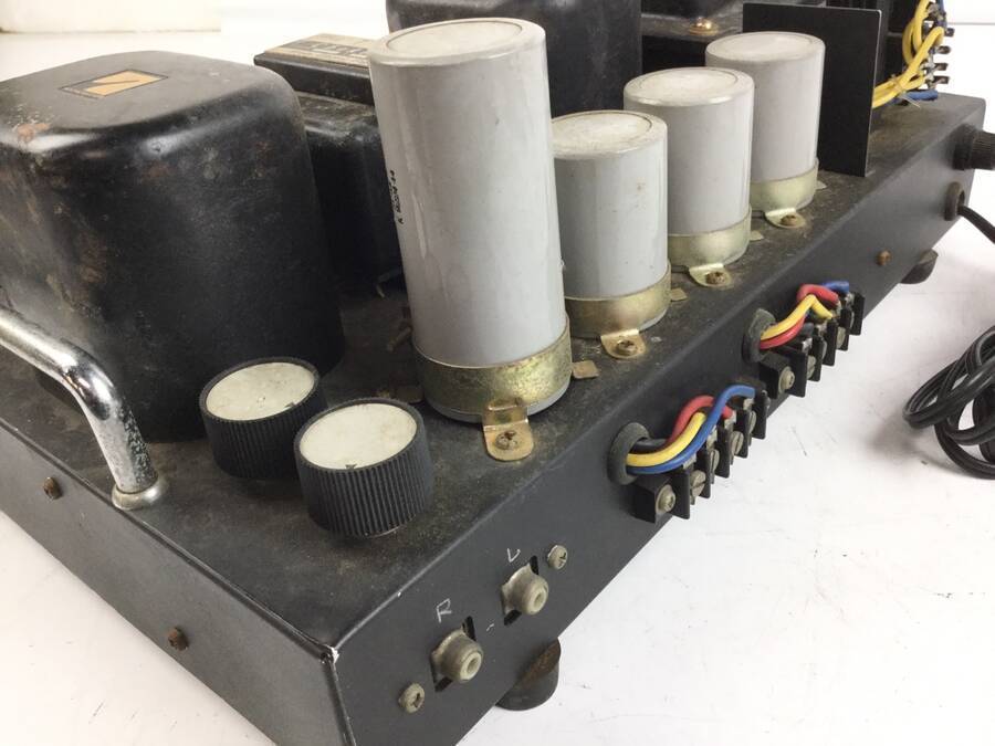 自作 真空管アンプ 電源トランス：S.E.L製 SD150A 出力トランス：LUX製
