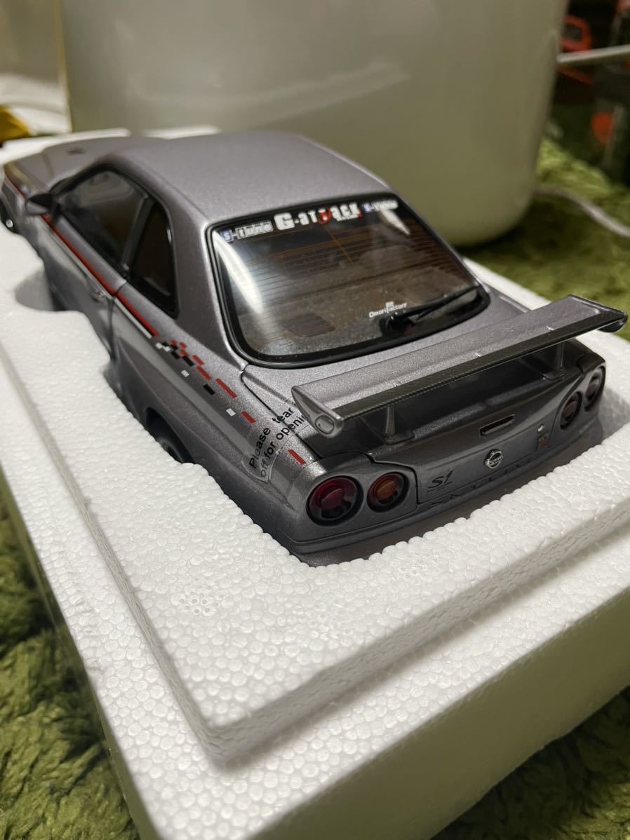 オートアート 1/18 ニスモ スカイライン GT-R S-TUNE R34 S1/AUTOART