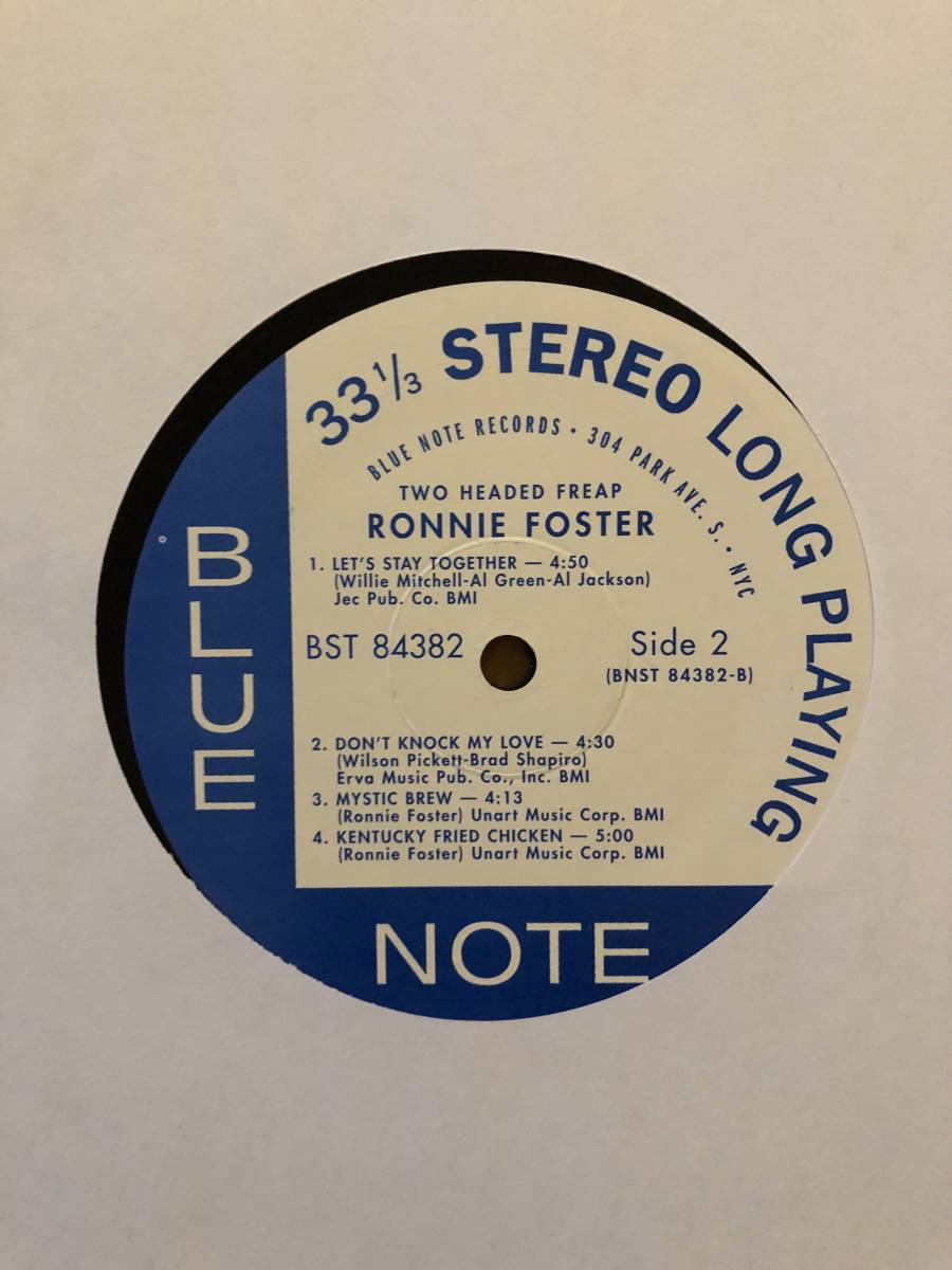 Freap Ronnie - Two Headed Foster – Vinyl LP Two-Headed Note | Blue