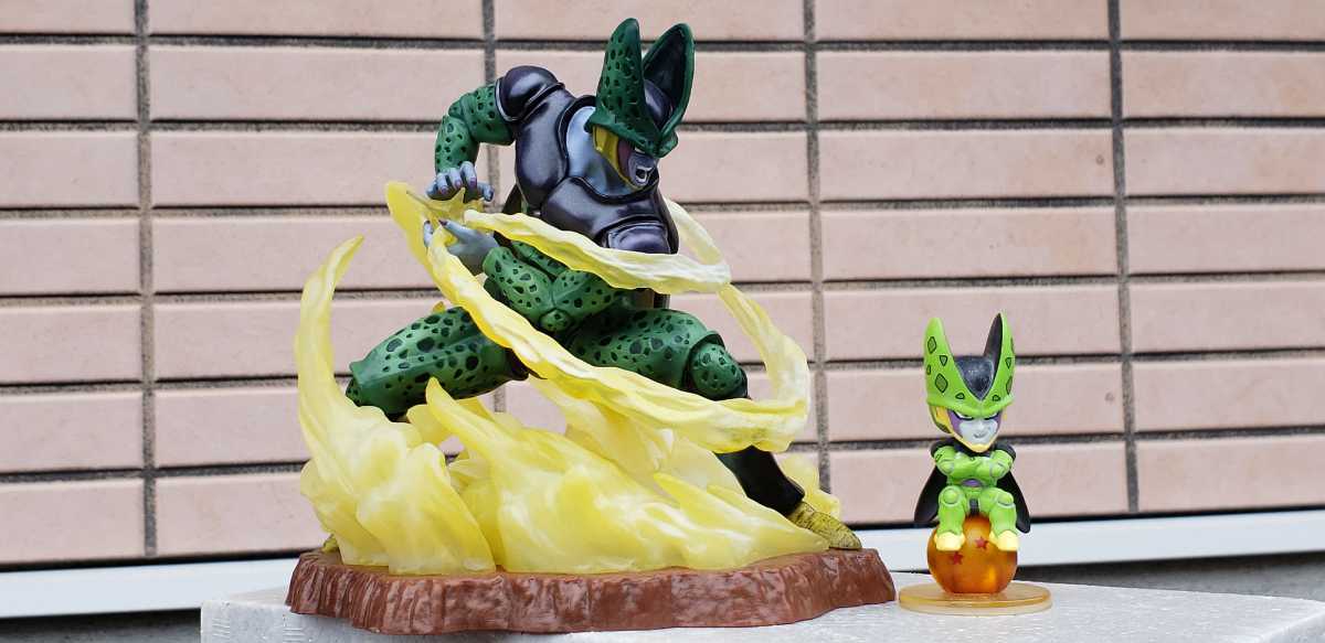 ドラゴンボールフィギュア#セル#セル完全体フィギュア 中古美品 2点 