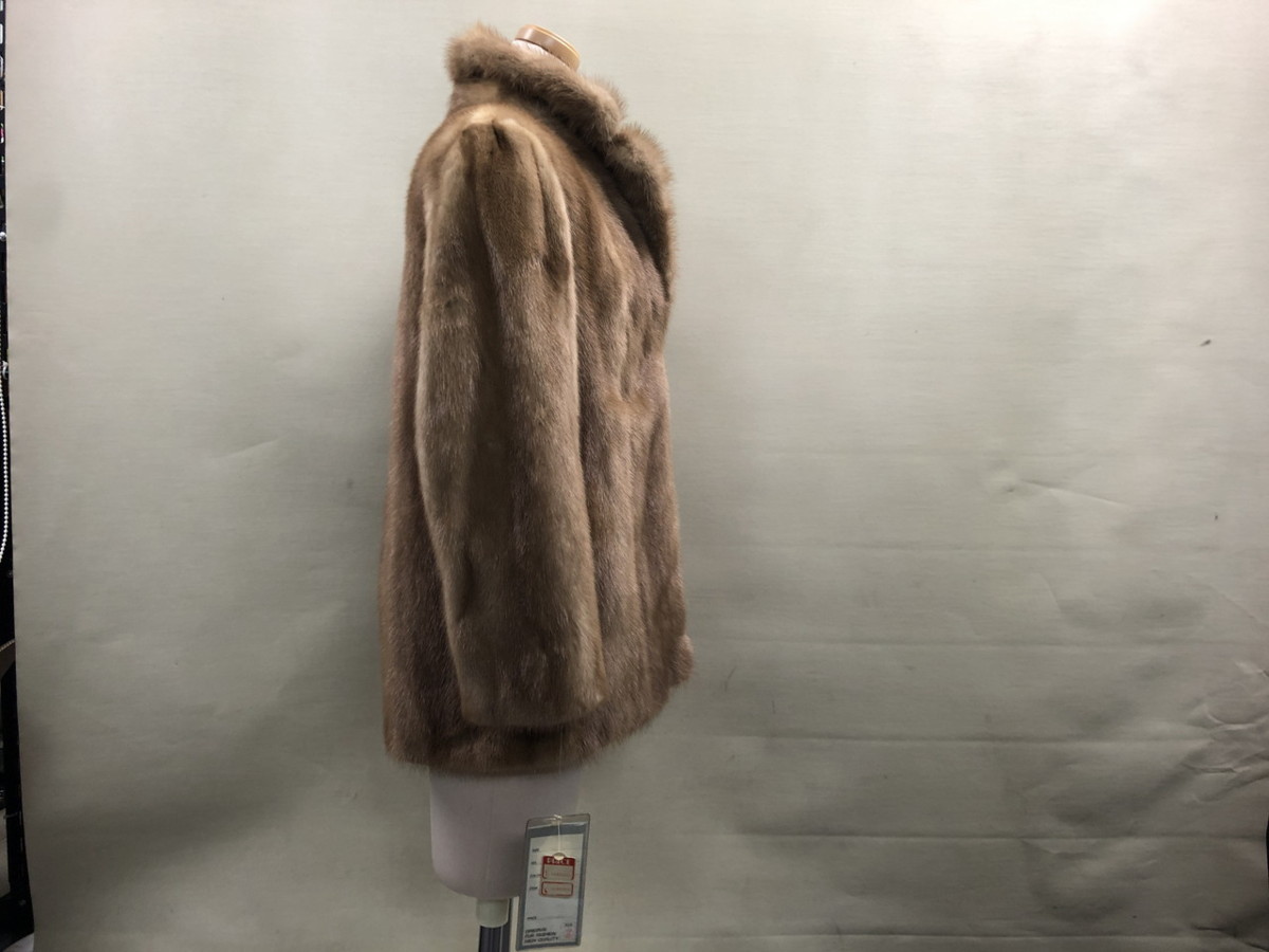 高級ミンク McSable FUR リアルファーコート 11 毛皮 ミンク