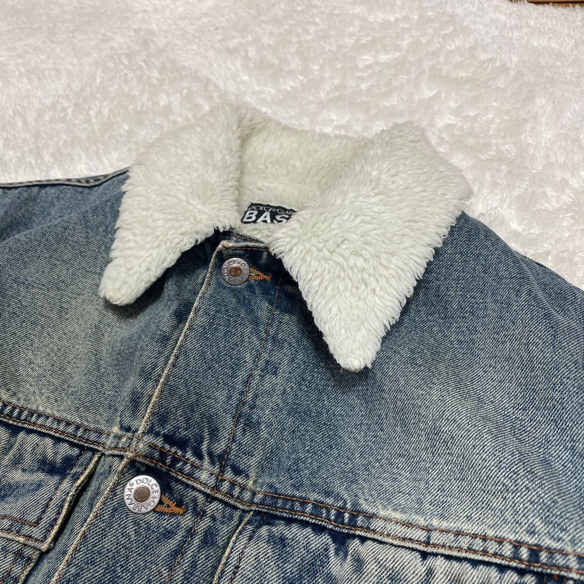 希少 54サイズ DOLCE&GABBANA デニムジャケット Gジャン ジャケット