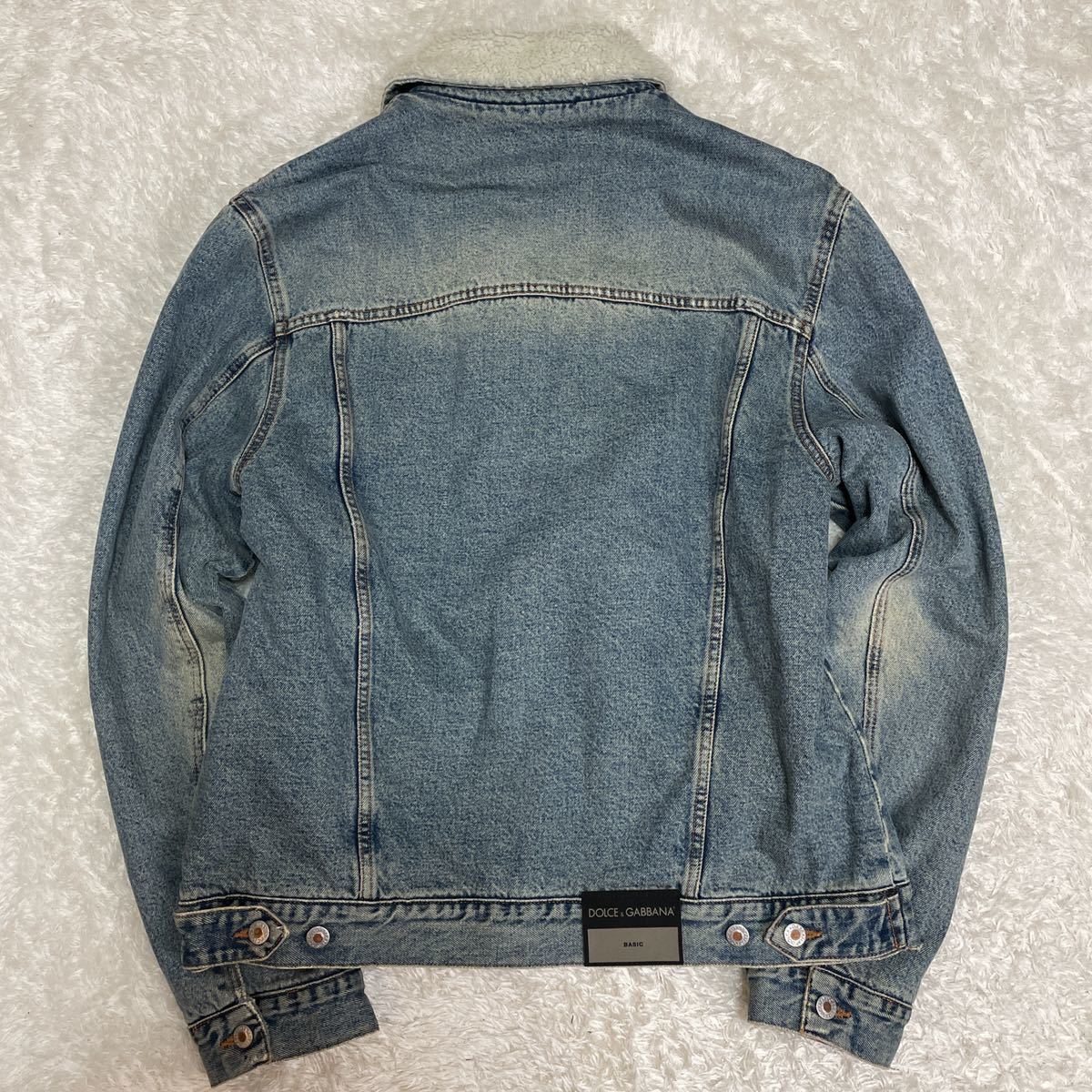 希少 54サイズ DOLCE&GABBANA デニムジャケット Gジャン ジャケット 