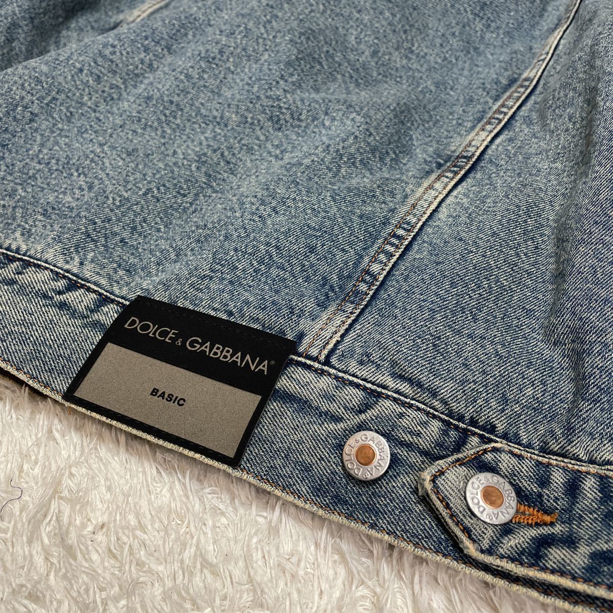 希少 54サイズ DOLCE&GABBANA デニムジャケット Gジャン ジャケット 