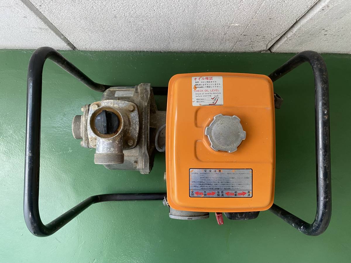 決まりました】寺田ポンプ セルプラ エンジンポンプ EY15D