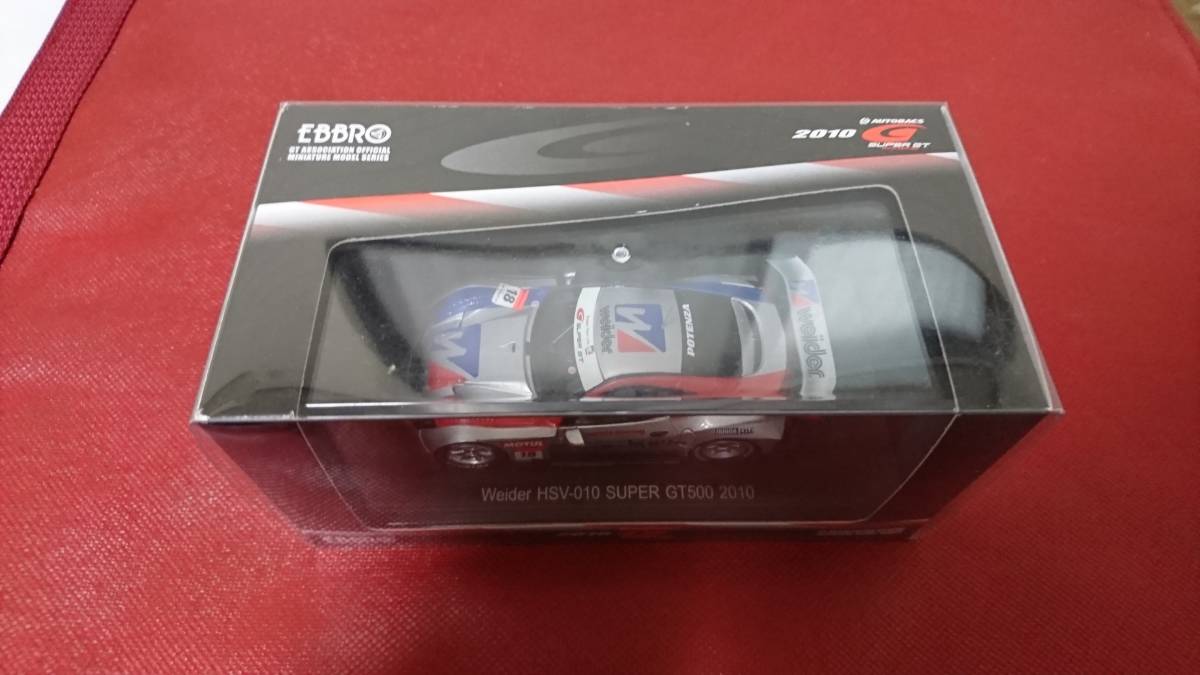 1/43 エブロ スーパーGT ホンダ ウィダー HSV-010 2010年 通常品
