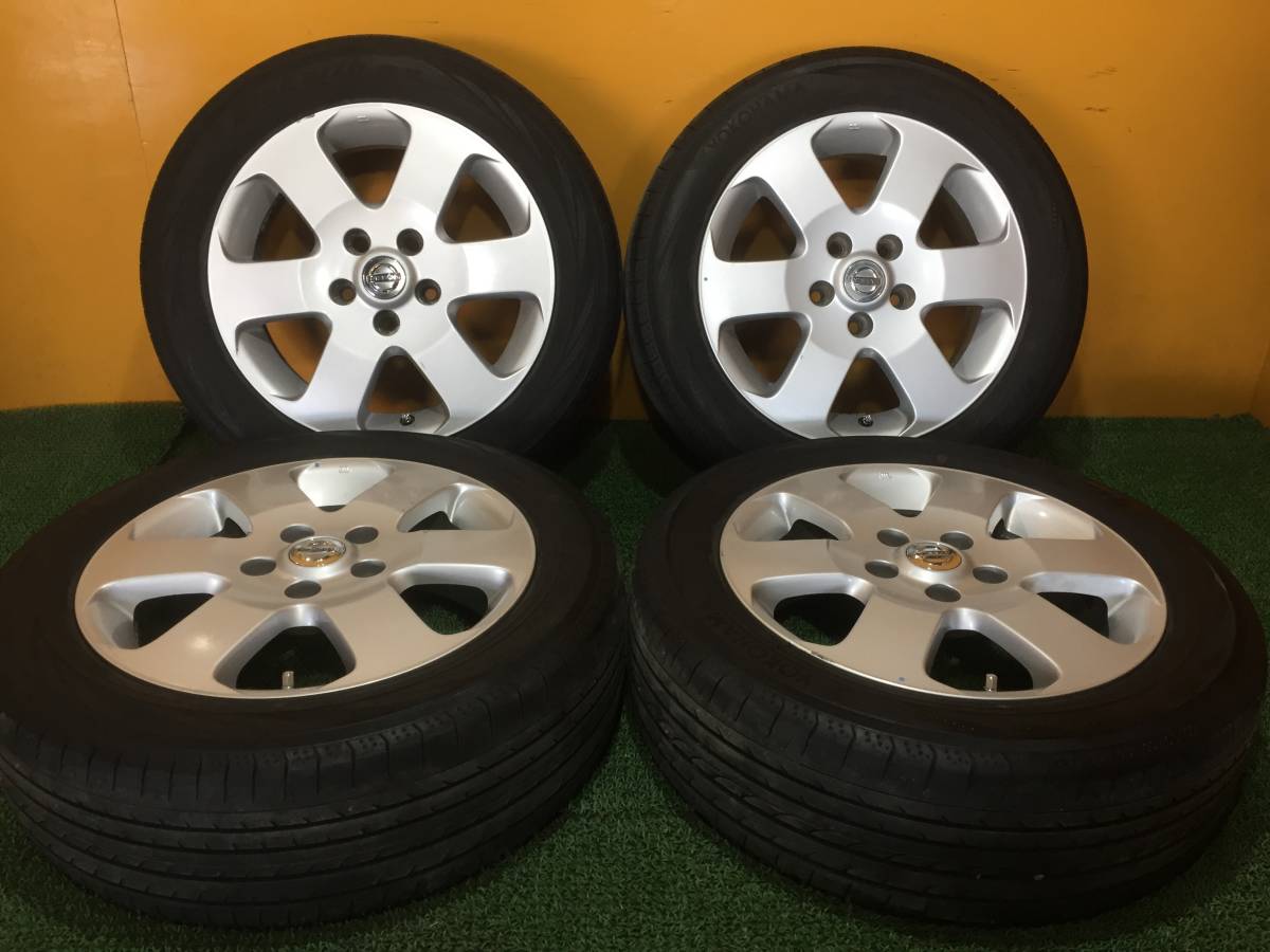 ヨコハマ YOKOHAMA ヨコハマタイヤ 100W 235&frasl;45R20 0 新潟発　NT01101　ヨコハマ　ブルーアース　2020年製　195/60R16　日産純正　売切り　送料160×4