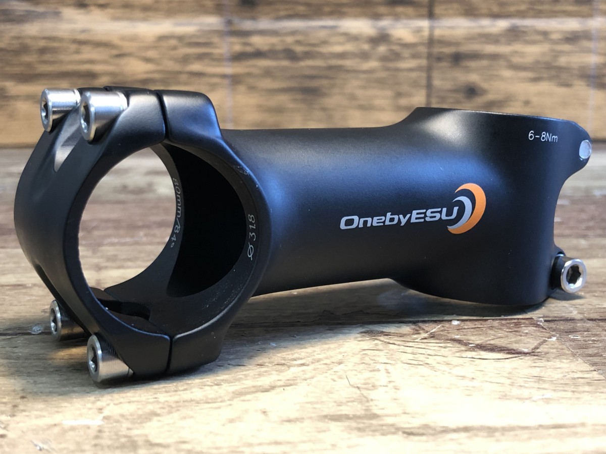 FM312 ワンバイエス OnebyESU アルミ ステム Φ31.8 80mm ステム