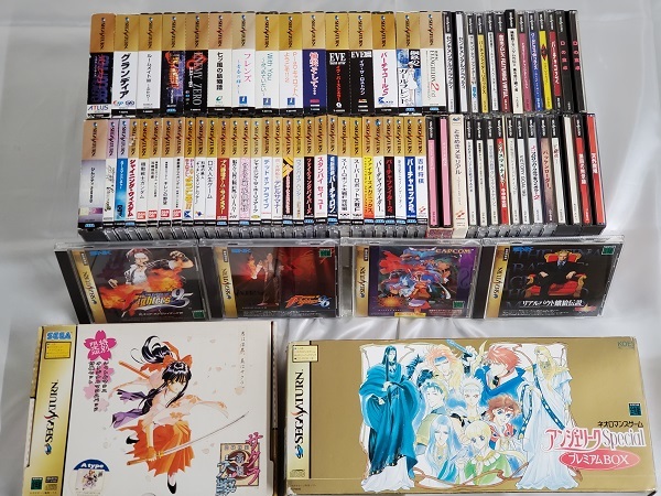 ☆まとめ☆SS/セガサターンソフト/74本セット/ダブりなし/帯付き多数