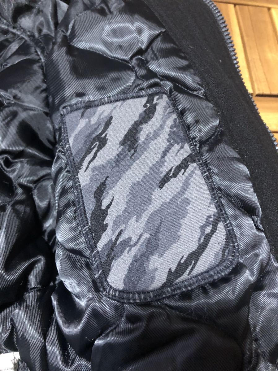 初期 MAHARISHI ウールブルゾン ジャケット S ライダース マハリシ 