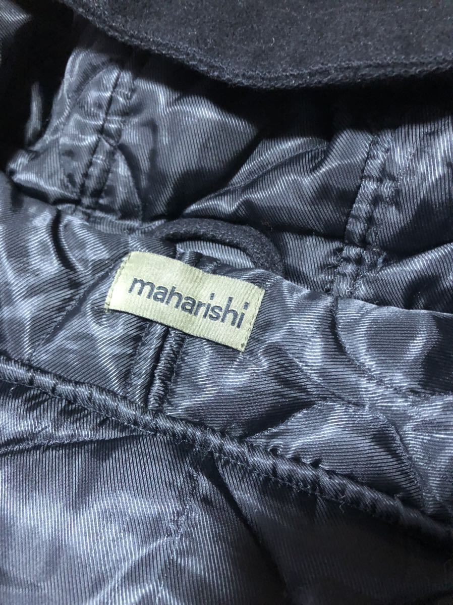 初期 MAHARISHI ウールブルゾン ジャケット S ライダース マハリシ 