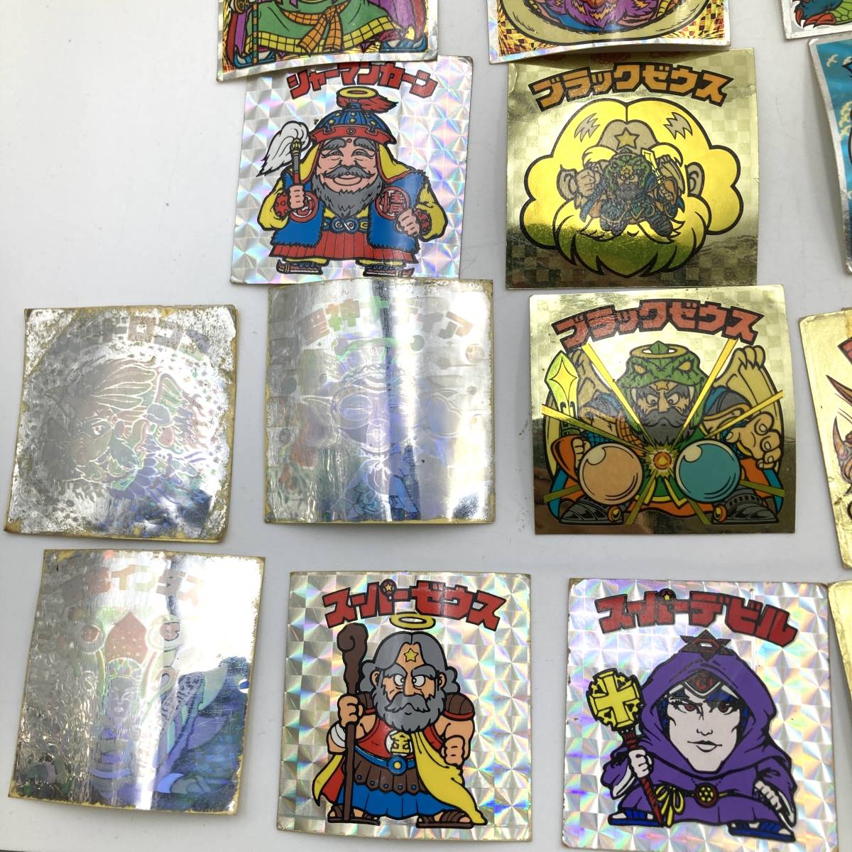 まとめて『ビックリマンシール セット 大量 経年劣化 状態難有』現状品 