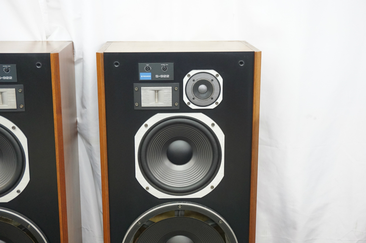 SK] PIONEER パイオニア S-922 3Way スピーカーペア □a3983-B