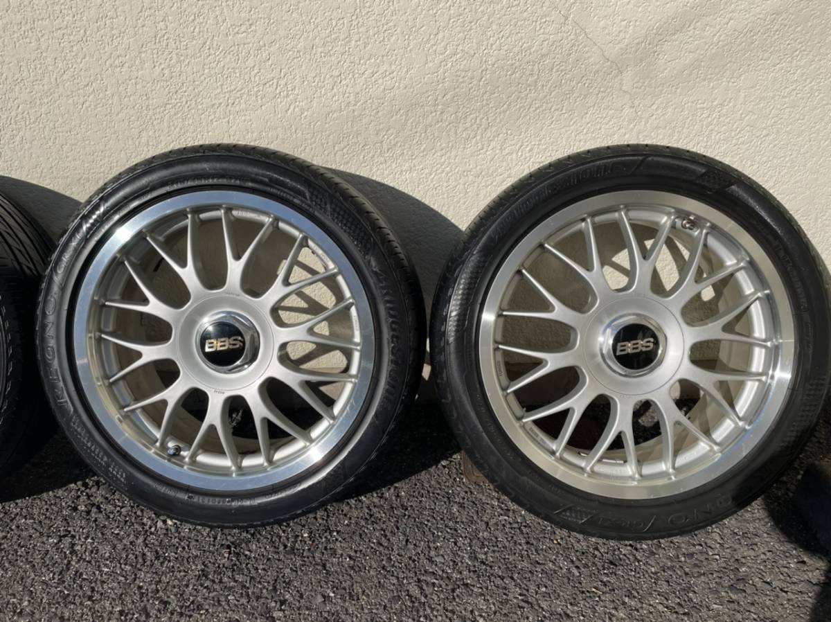 BBS RG242 PCD 100/114.3 +38☆215/45R17☆REGNO GR-XI☆バリ山4本セット♪_7