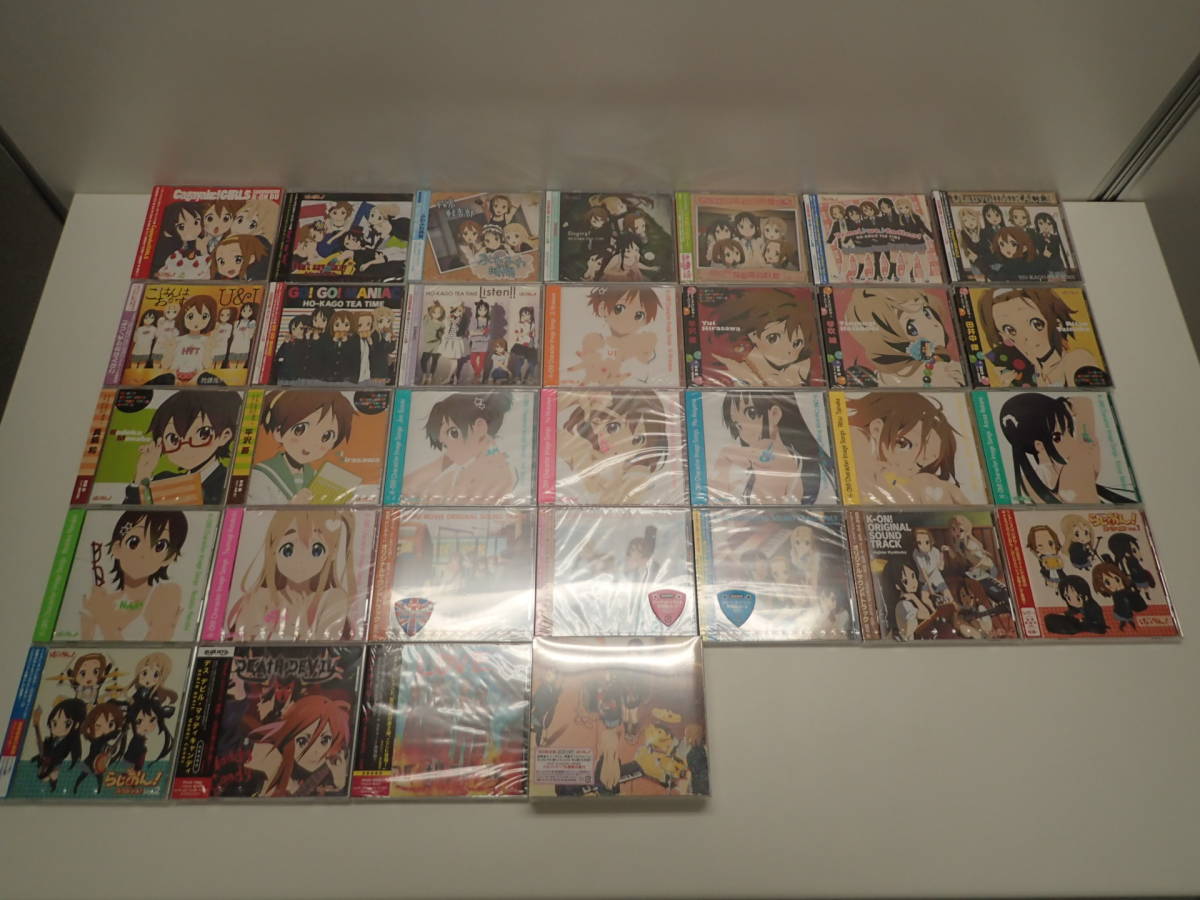 新品未開封 けいおん CD まとめ売り 32枚セット イメージソング 