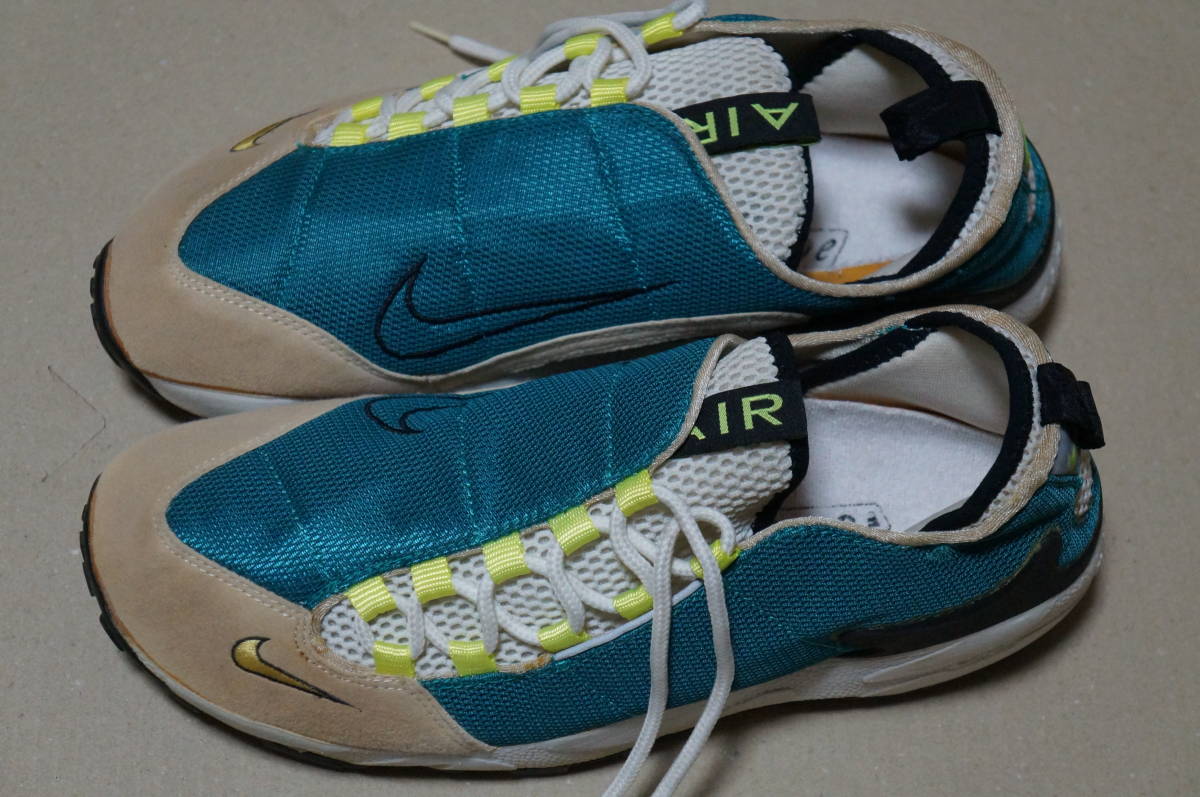NIKE Air FootScape フットスケープ 緑×黄 サイズ28.5 ナイキ デッド 