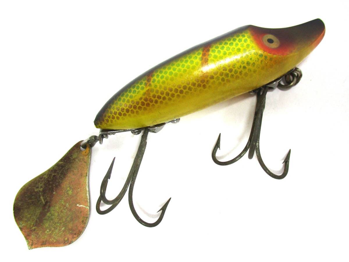 得価，送料無料 へドン フラップテール Jr 金目 HEDDON Flap Tail Jr ビンテージ オールド レア ABU(ヘドン)｜売買されたオークション情報、yahooの商品情報をアーカイブ公開 - オークファン 淡水