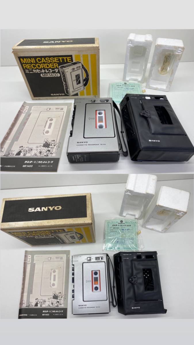 y125 美品 SANYO サンヨー MINI CASSETTE RECORDER ミニカセット