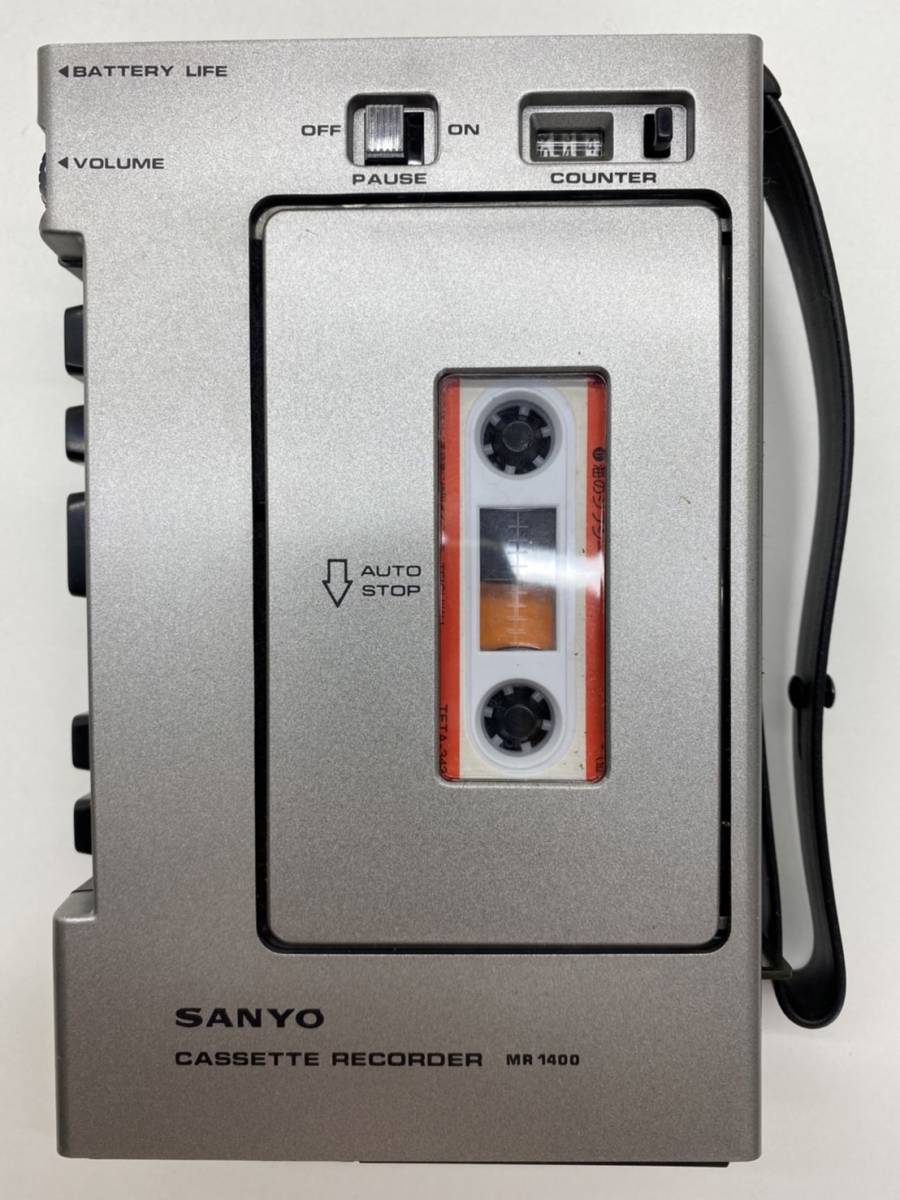 y125 美品 SANYO サンヨー MINI CASSETTE RECORDER ミニカセット