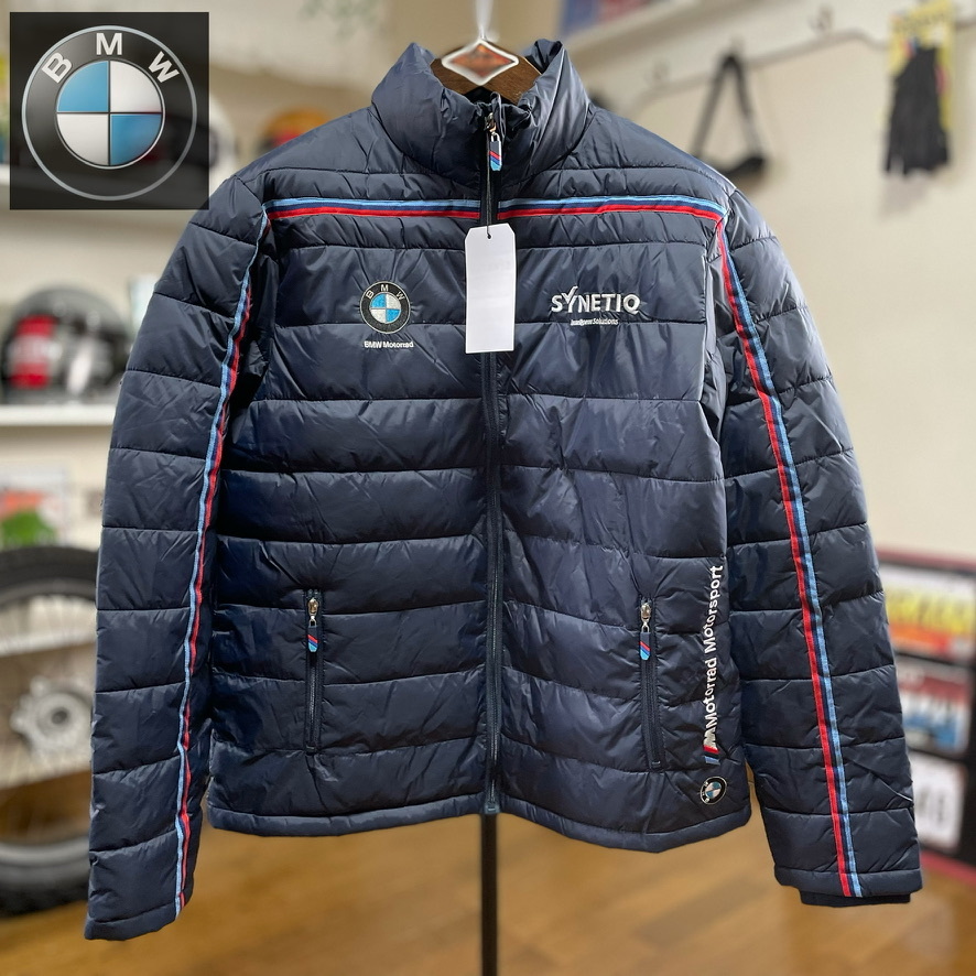 未使用☆BMW モトラッド SYNETIQ 中綿 ナイロンジャケット ネイビー/L  