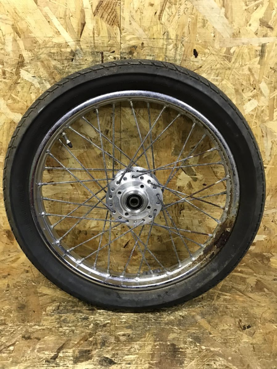 B04#11 CB400F フロントホイール ホイール 398 408 ホンダ (フロント 