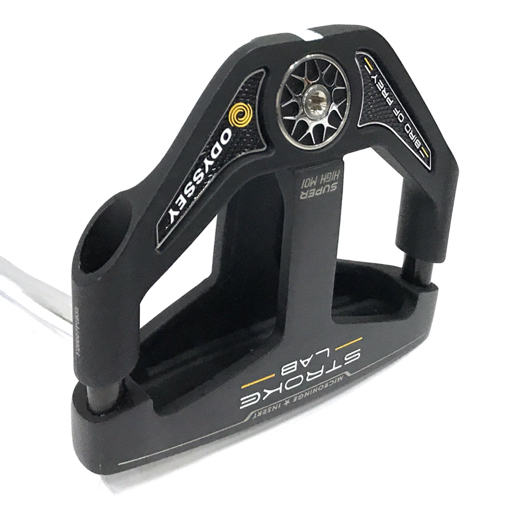 1円 美品 オデッセイ STROKE LAB パター ヘッドカバー付き ゴルフ  