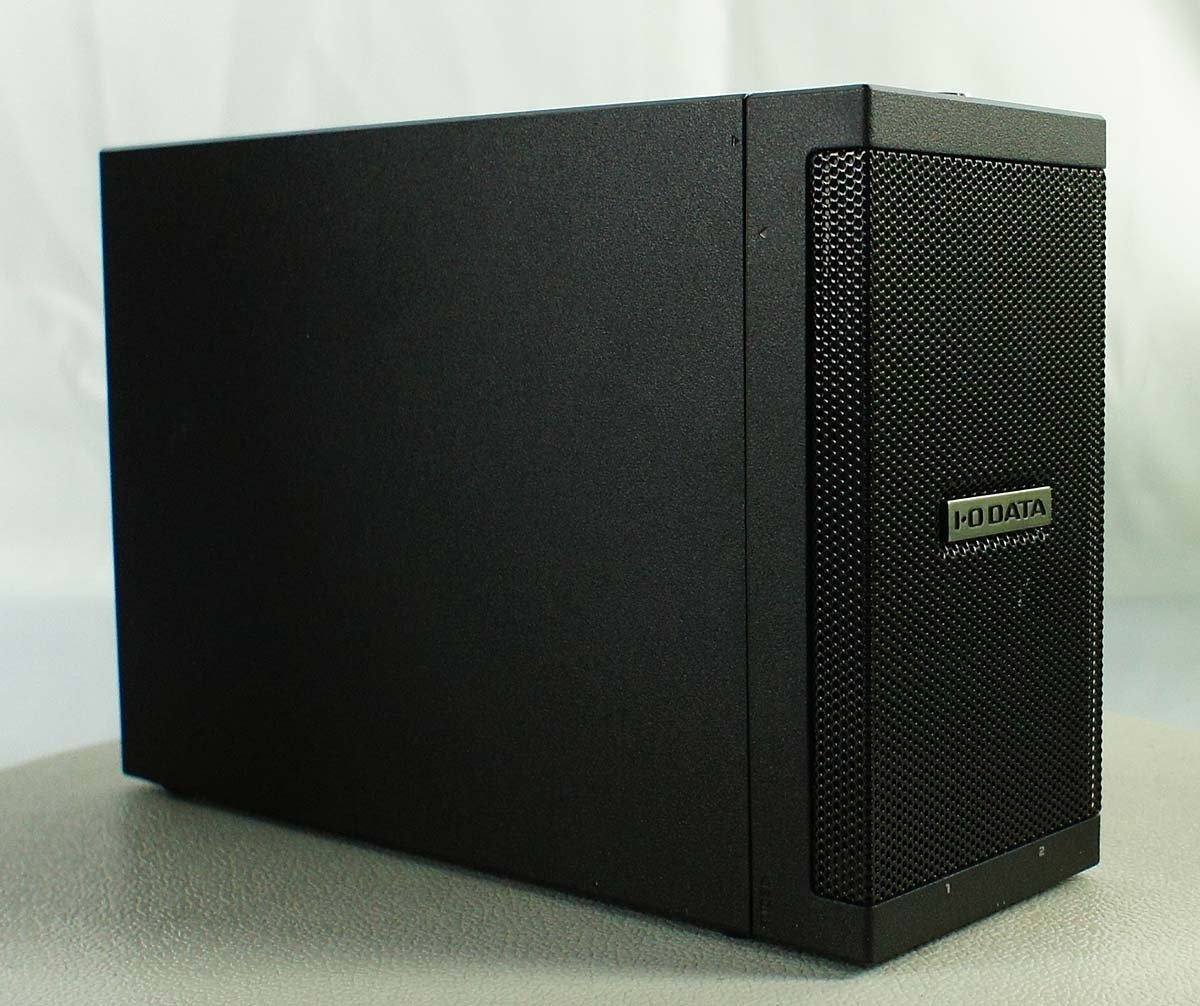AC付 鍵無し I-O DATA 外付けHDD 8TB 4TB×2 ZHD2-UTX8 USB3.