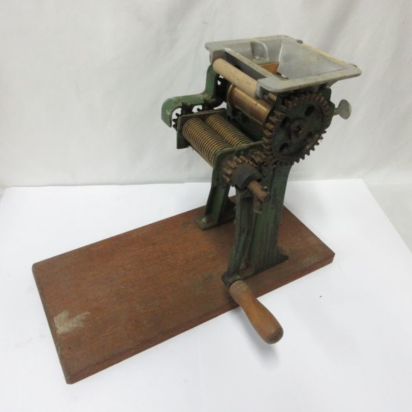 【レストア済作動品】小野式1号型製麺機 キッチン・食器 【レストア済作動品】小野式1号型製麺機