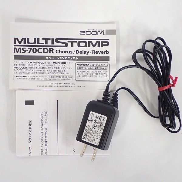 ZOOM MULTI STOMP MS-70CDR ACアダプタ付 Musical Instruments