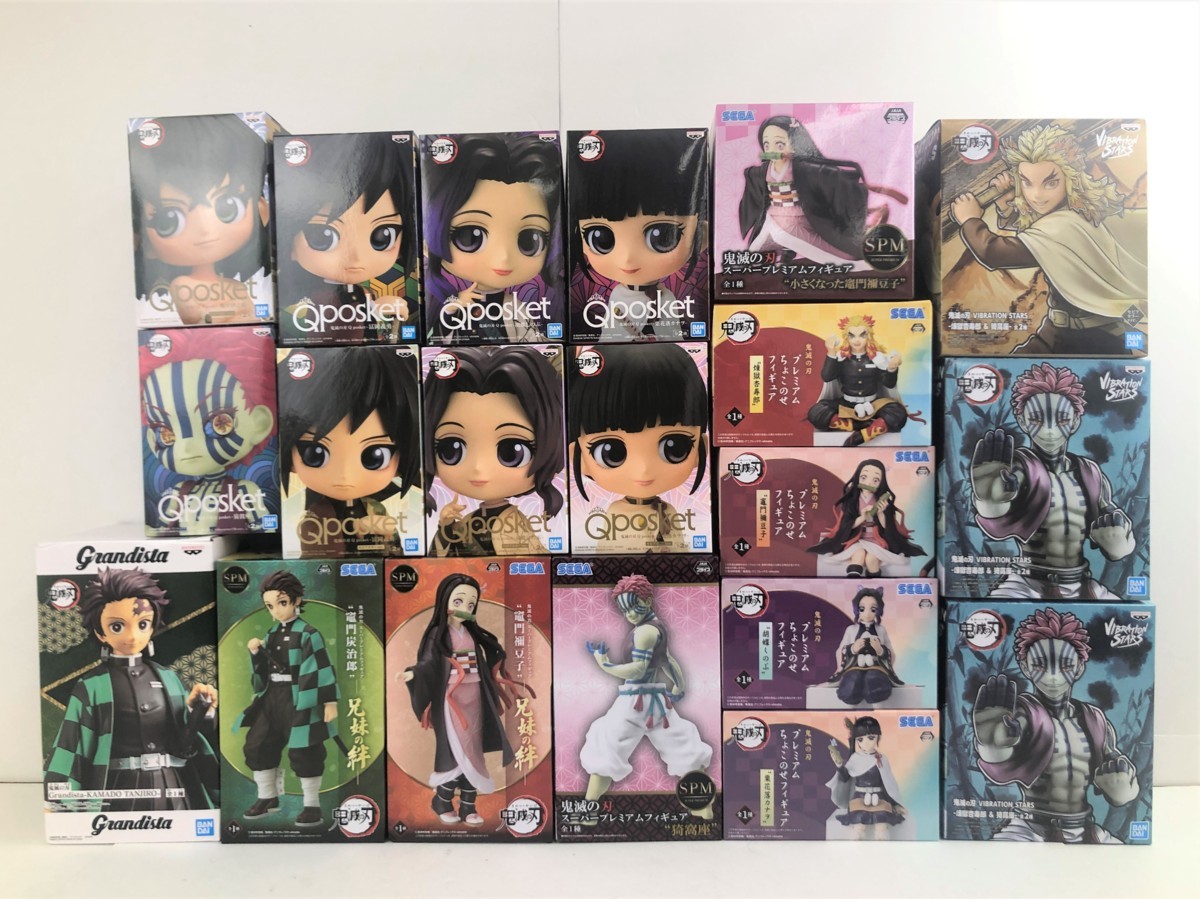 新作入荷，大得価 04y6816 鬼滅の刃 フィギュア まとめ売り 20箱セット 炭治郎/禰豆子/伊之助/義勇/煉獄/しのぶ/カナヲ/猗窩座 品(その他)｜売買されたオークション情報、yahooの商品情報をアーカイブ公開 - オー その他