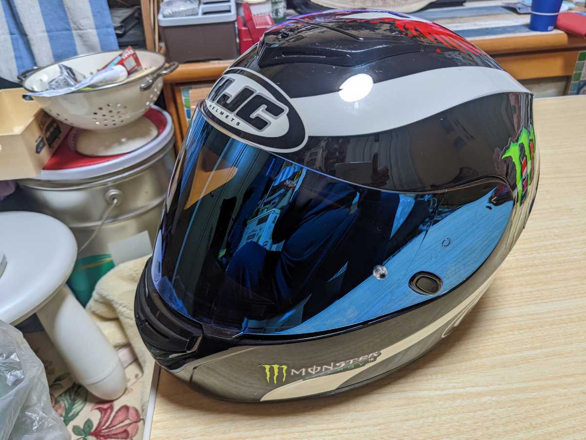 【大人気，最新作】 HJC ロレンソモデル XL(XLサイズ)｜売買されたオークション情報、yahooの商品情報をアーカイブ公開 - オークファン フルフェイス（オンロード用）
