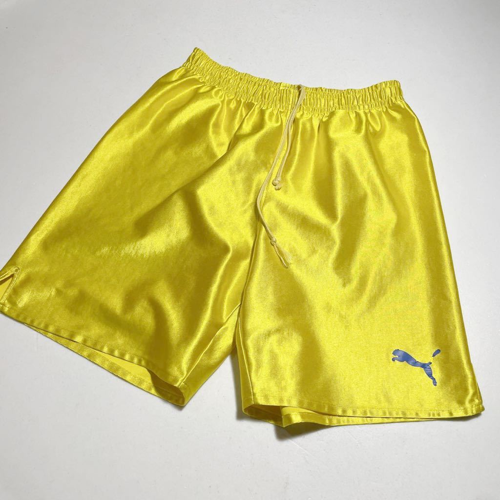 プーマ Puma 黄 イエロー サッカー トレーニング用 光沢サカパン サッカーパンツ Oサイズ Xlサイズ以上 売買されたオークション情報 Yahooの商品情報をアーカイブ公開 オークファン Aucfan Com