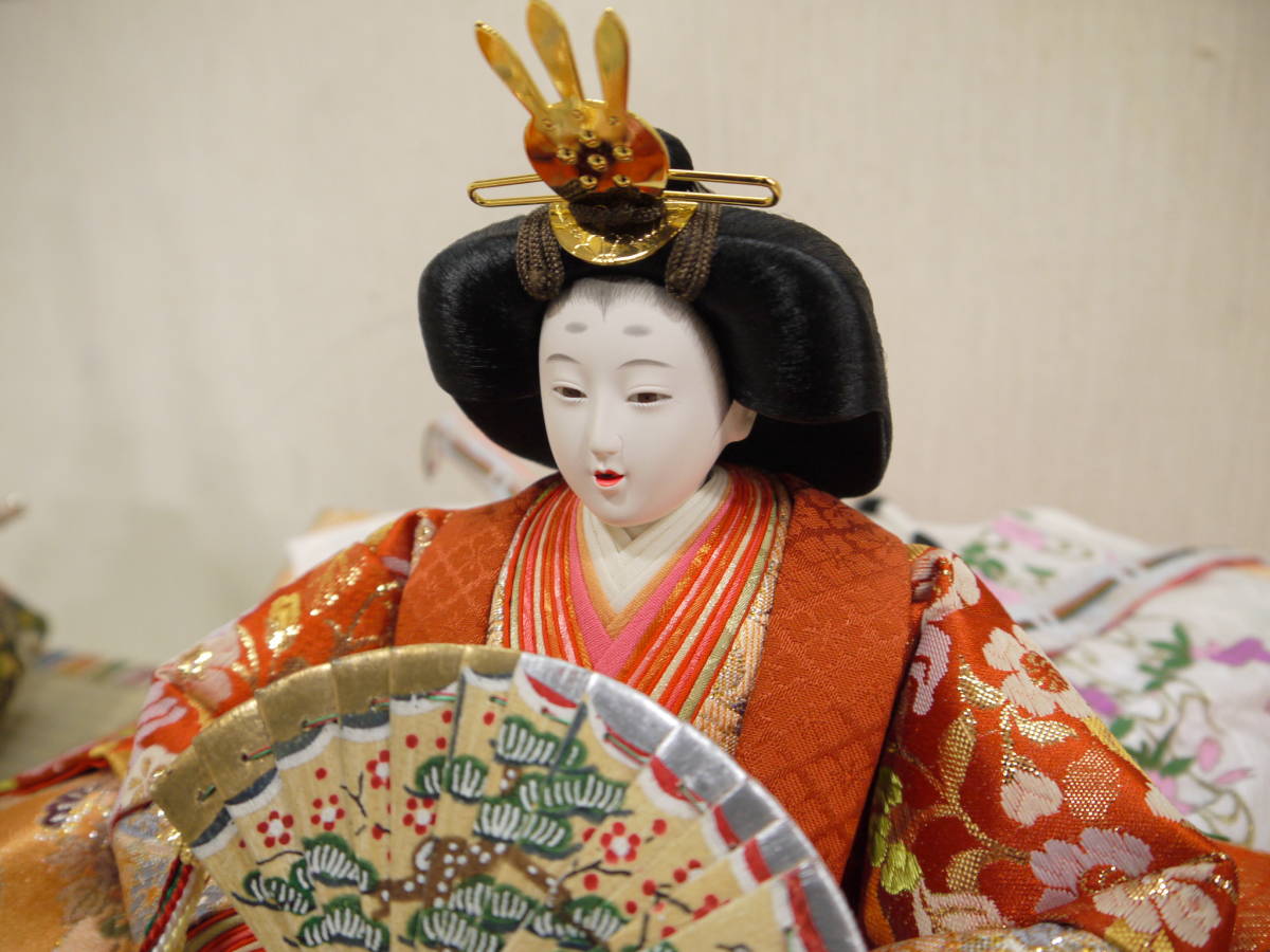 紫式部 木目込み人形 文机 木目込み人形「紫式部」 紫式部 木目込み