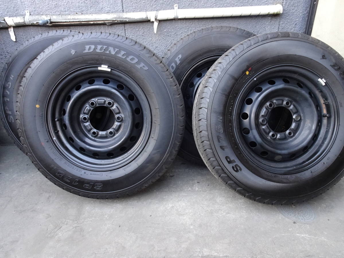 新作入荷，格安 200系ハイエース 純正タイヤホイール 195/80R15 4本 2017年製(純正品)｜売買されたオークション情報、yahooの商品情報をアーカイブ公開 - オークファン 6穴