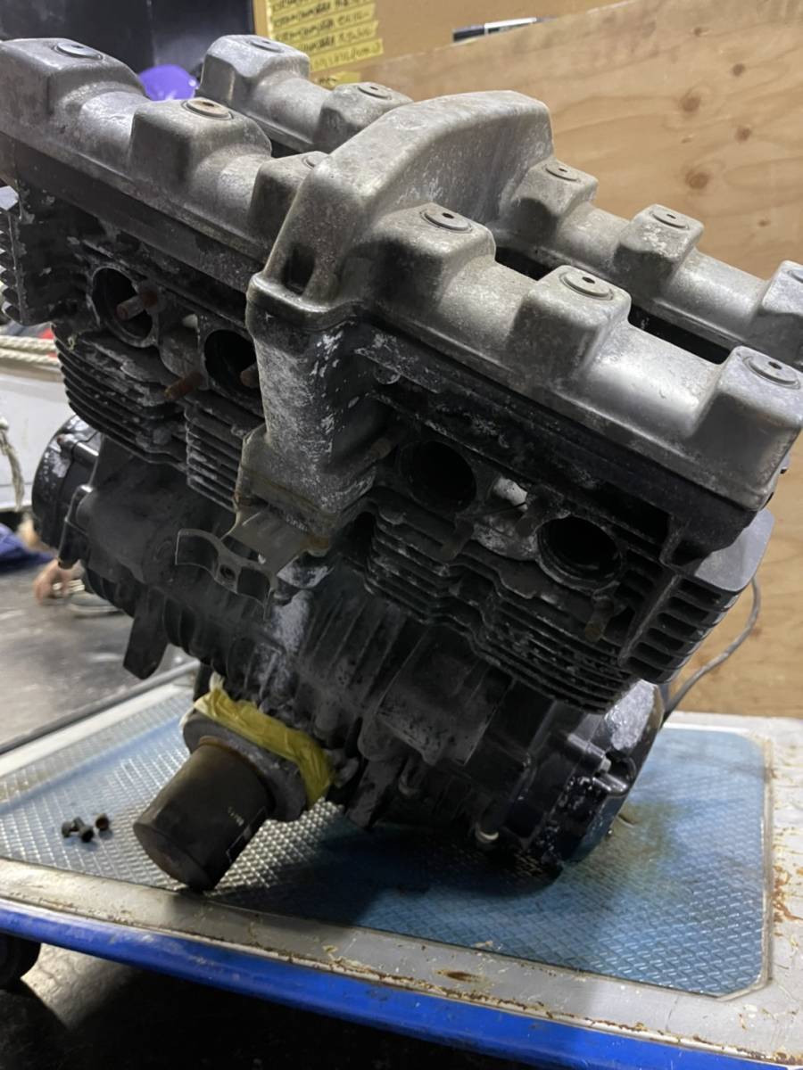 売り切り1円START!!)YAMAHA(ヤマハ) XJR400(4HM)前期 エンジン【商品
