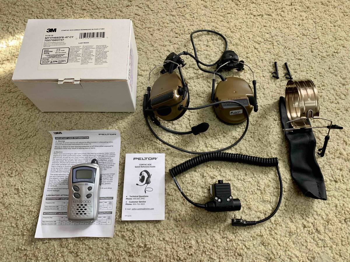 Peltor ComTac ACH NEXUS PTT EXFIL TEAM WENDY レイルマウント 特小