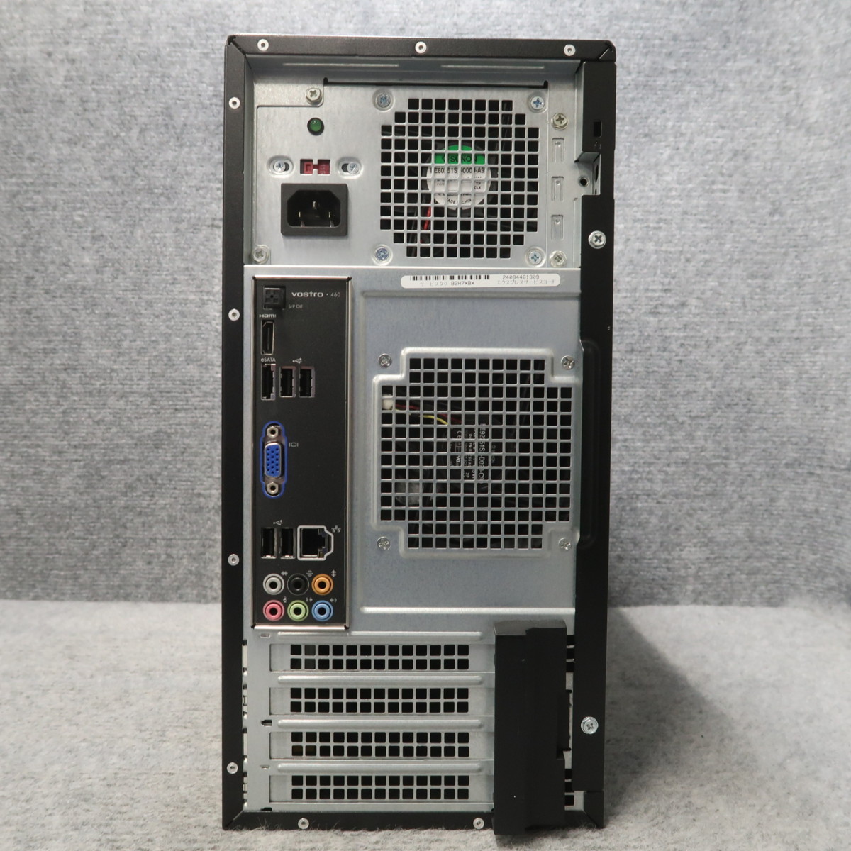 DELL Vostro 460 ミニタワー　ジャンク扱い DELL VOSTRO 460 Core i5-2500 3.3GHz 2GB DVD-ROM ジャンク A52006