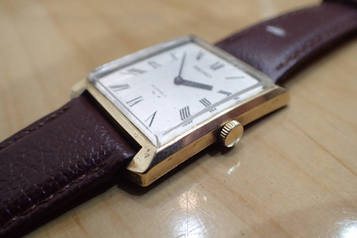 SEIKO セイコー 2519-3002 スクエア ヴィンテージ 腕時計 金張り SEIKO/セイコー シャリオ ◇2519-3002 ゴールド/スクエア アンティーク