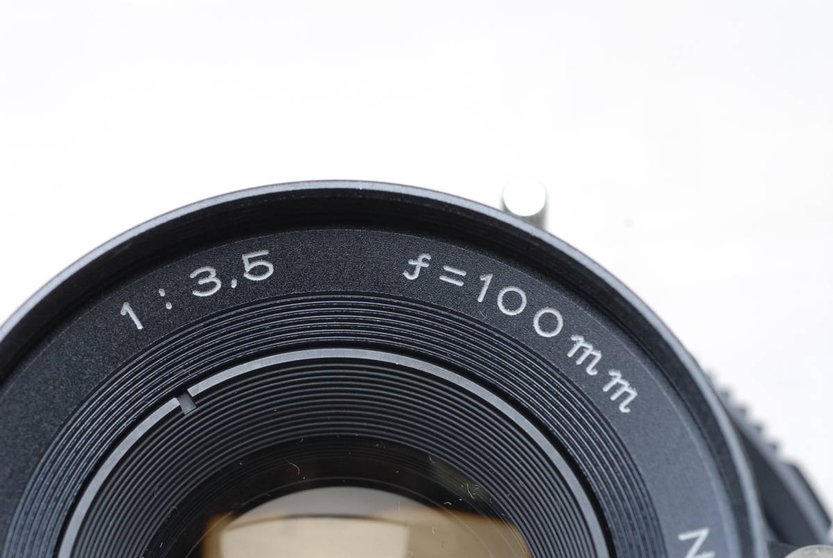 MAMIYA-SEKOR 1:3.5 f=100mm 沈胴式 マミヤプレス ユニバーサルプレス