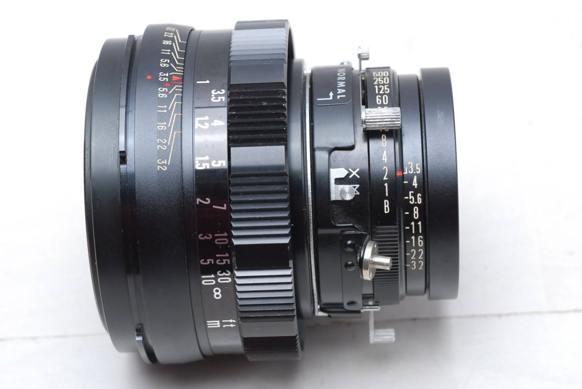 MAMIYA-SEKOR 1:3.5 f=100mm 沈胴式 マミヤプレス ユニバーサルプレス
