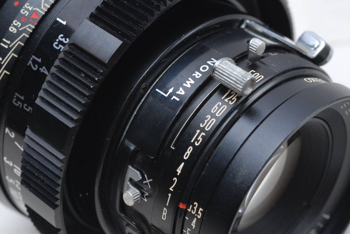 MAMIYA-SEKOR 1:3.5 f=100mm 沈胴式 マミヤプレス ユニバーサルプレス
