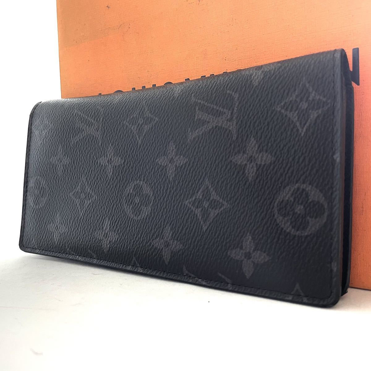 LOUIS V UITTONマフラー ☆極美品☆ルイヴィトン Louis Vuitton モノグラム エクリプス
