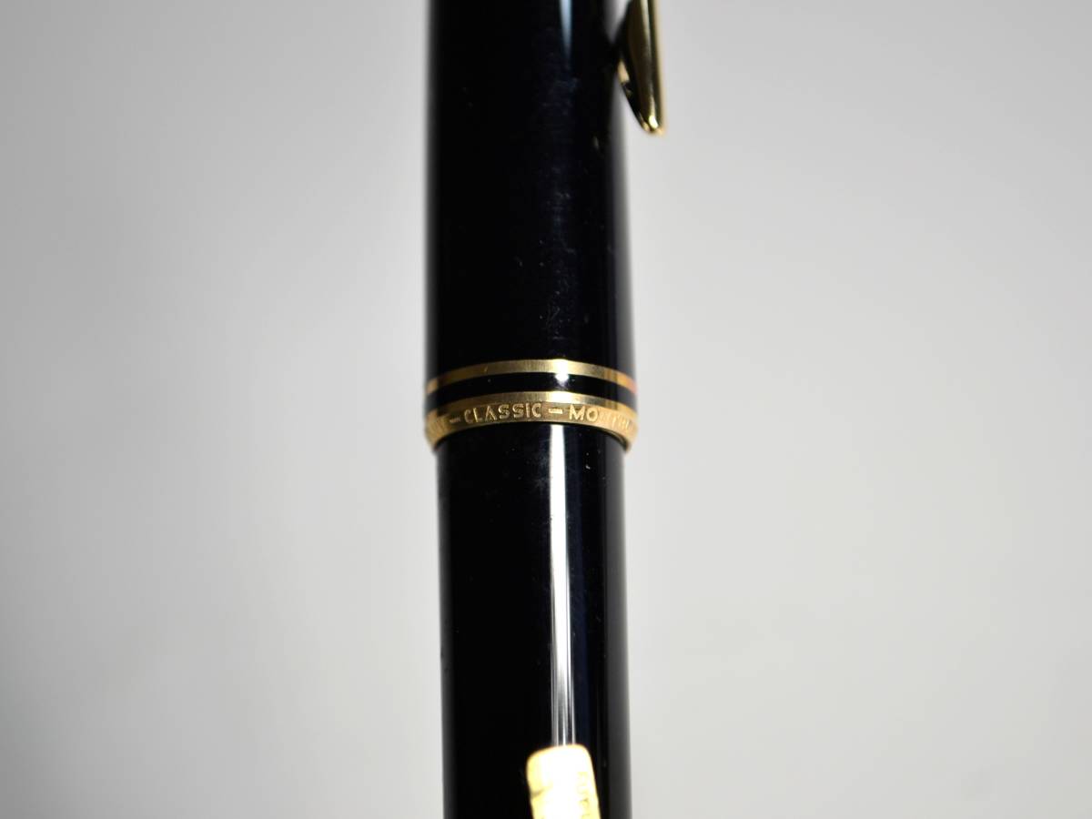40205□ モンブラン 万年筆 MONTBLANC クラシック ペン先14k/ct 585