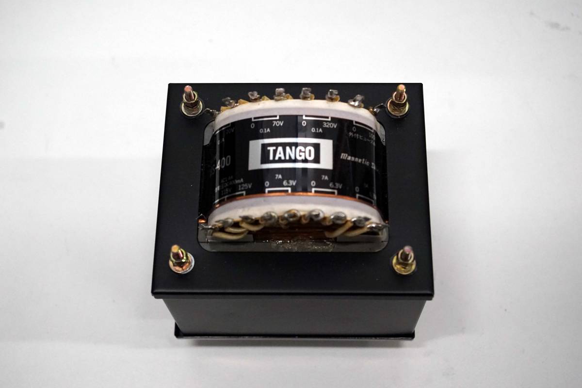 通販超激安です 旧タンゴ OTLアンプ用電源トランスMS-400 USED1個（その