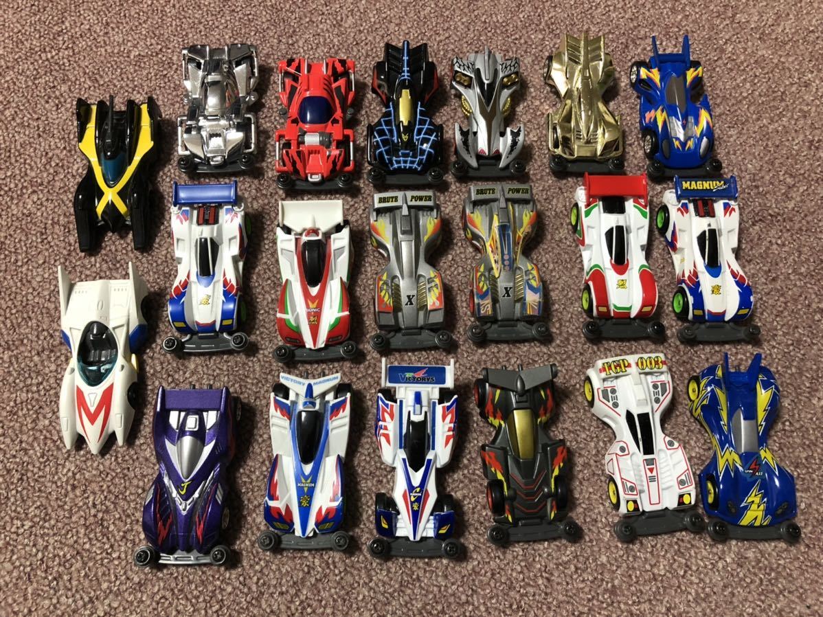 ☆貴重☆ キャラトミカ 爆走兄弟レッツ＆ゴー 20台セット 現状品 本体 